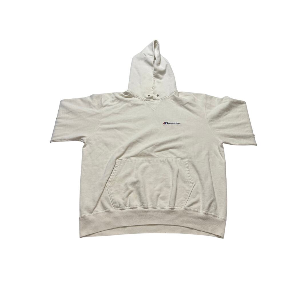 Men's White champion hoodie size XL - Picture 2 of 10
